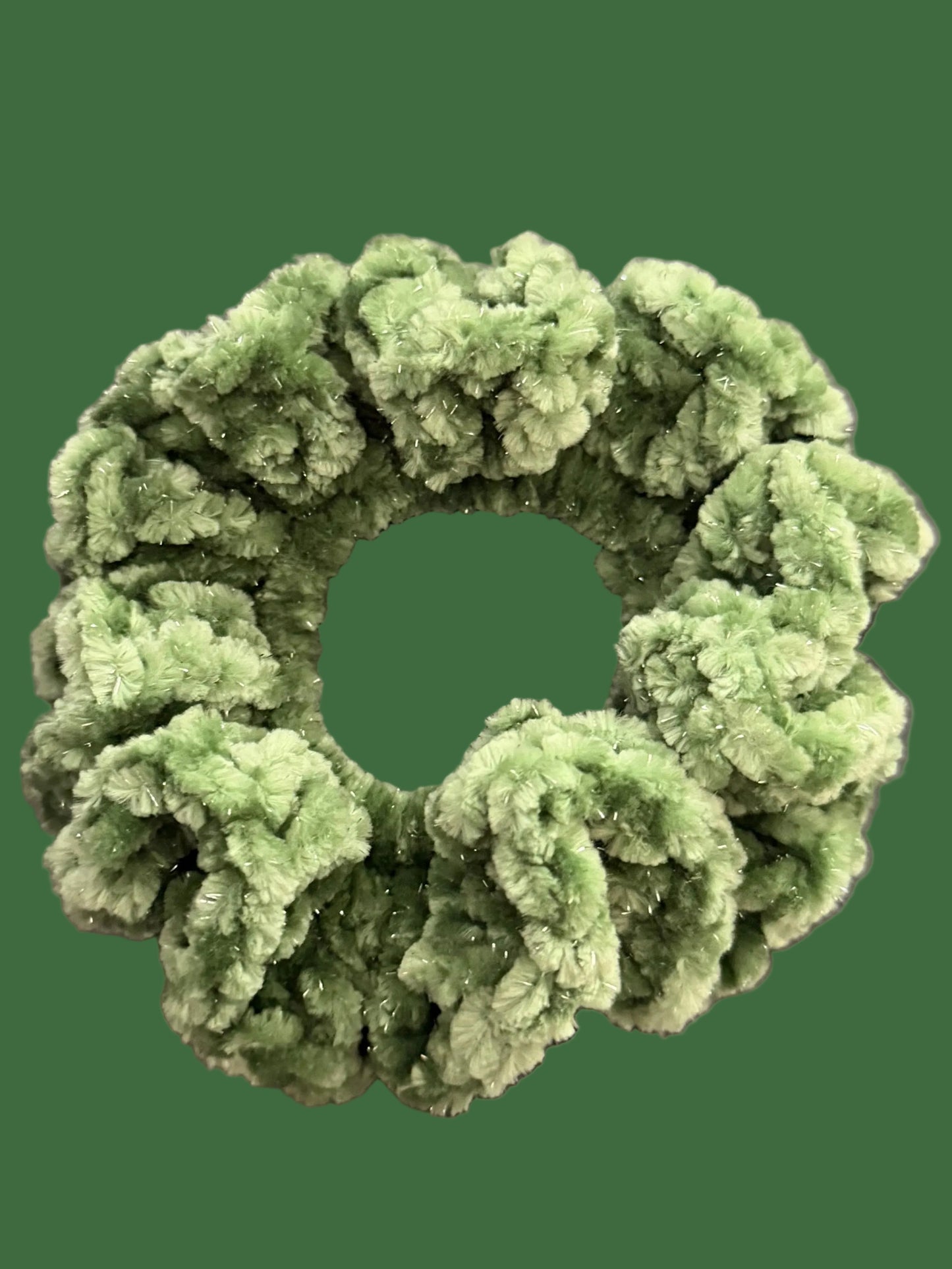Velvet scrunchie