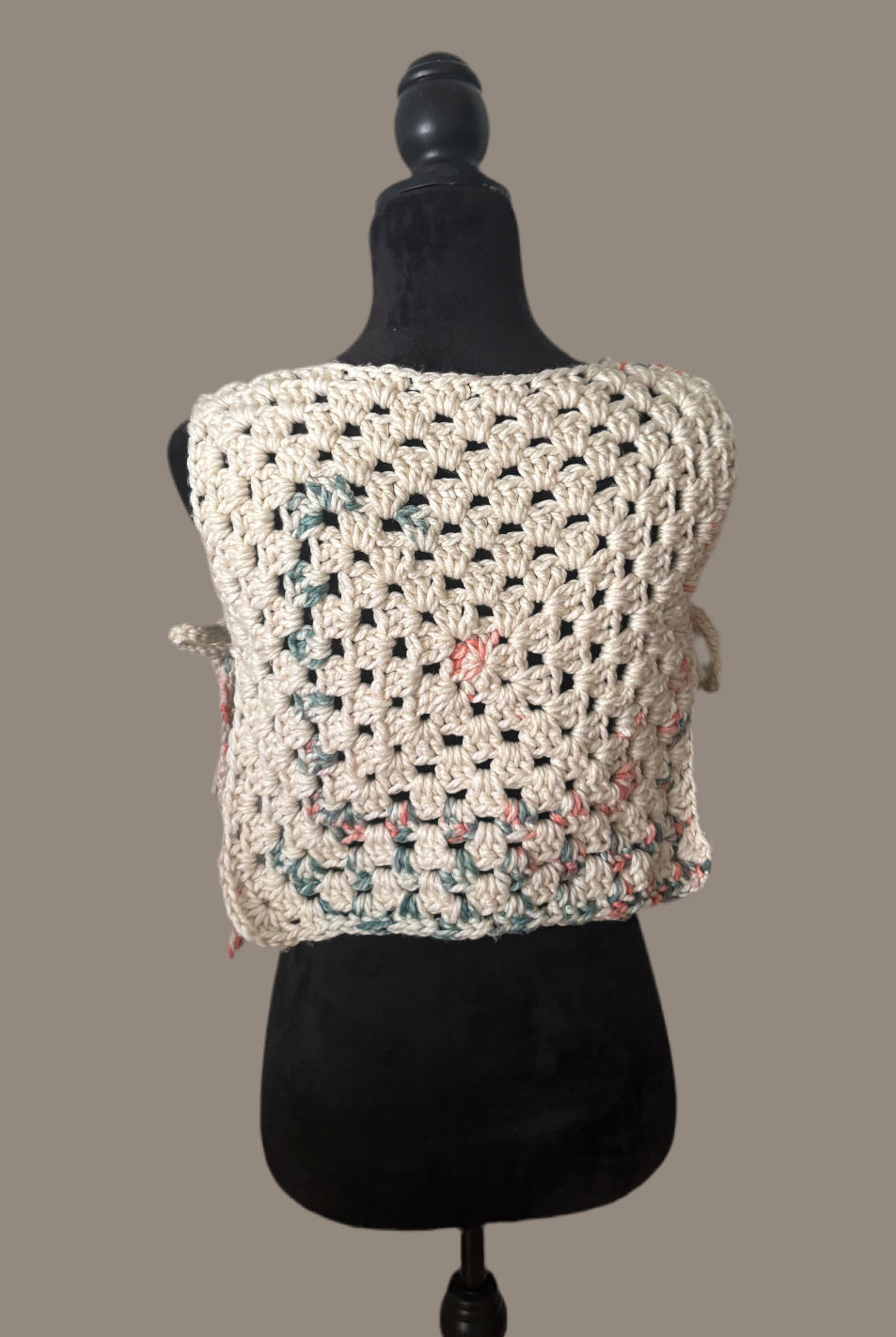 Granny tie top