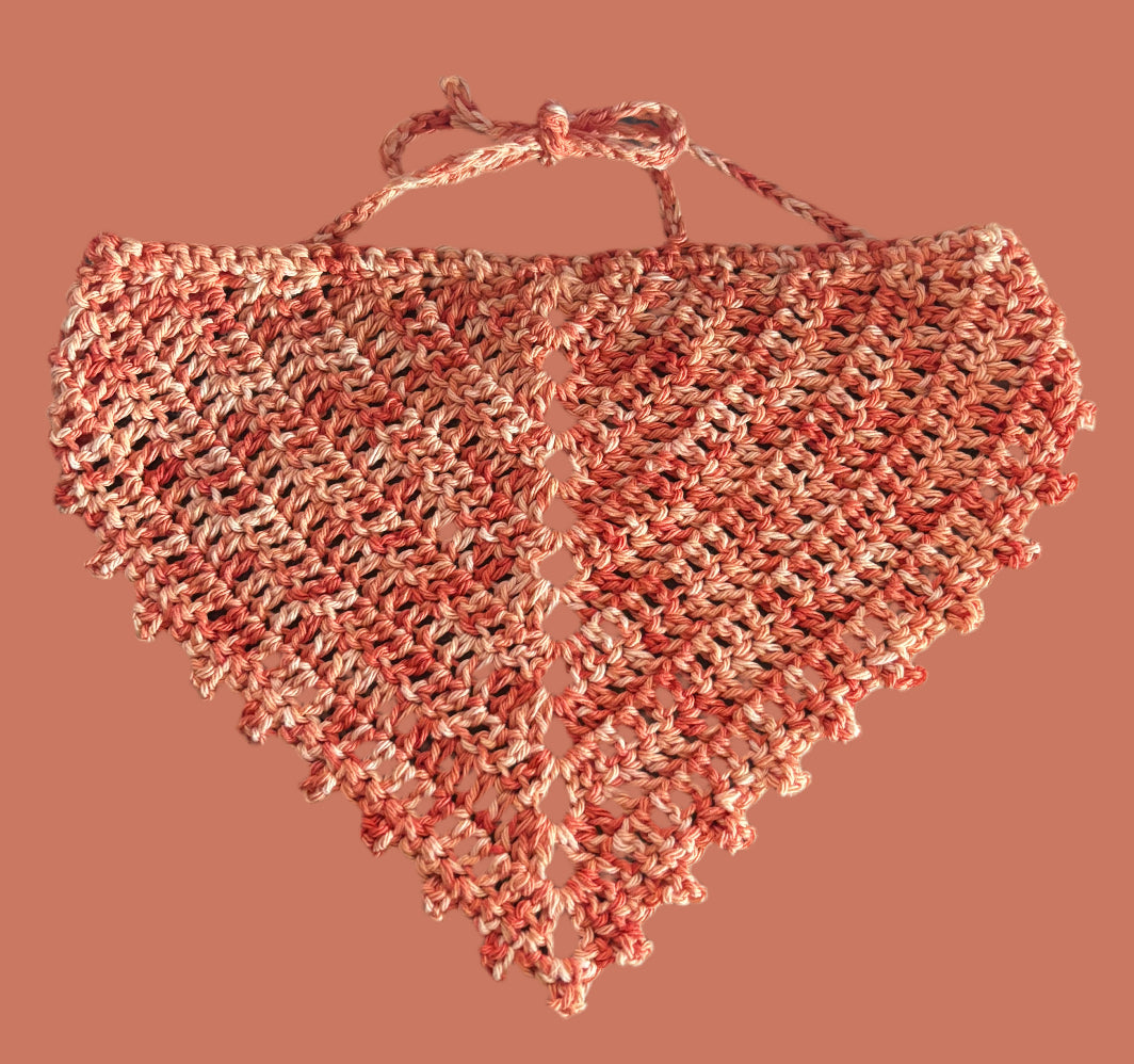 Crochet bandana