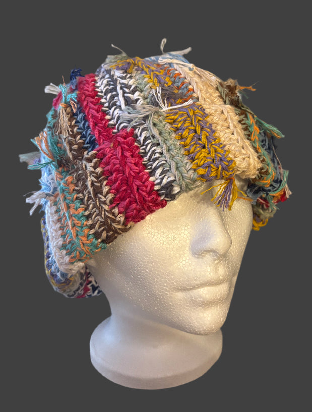 Scrappy beanie