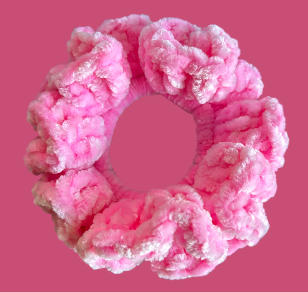 Velvet scrunchie