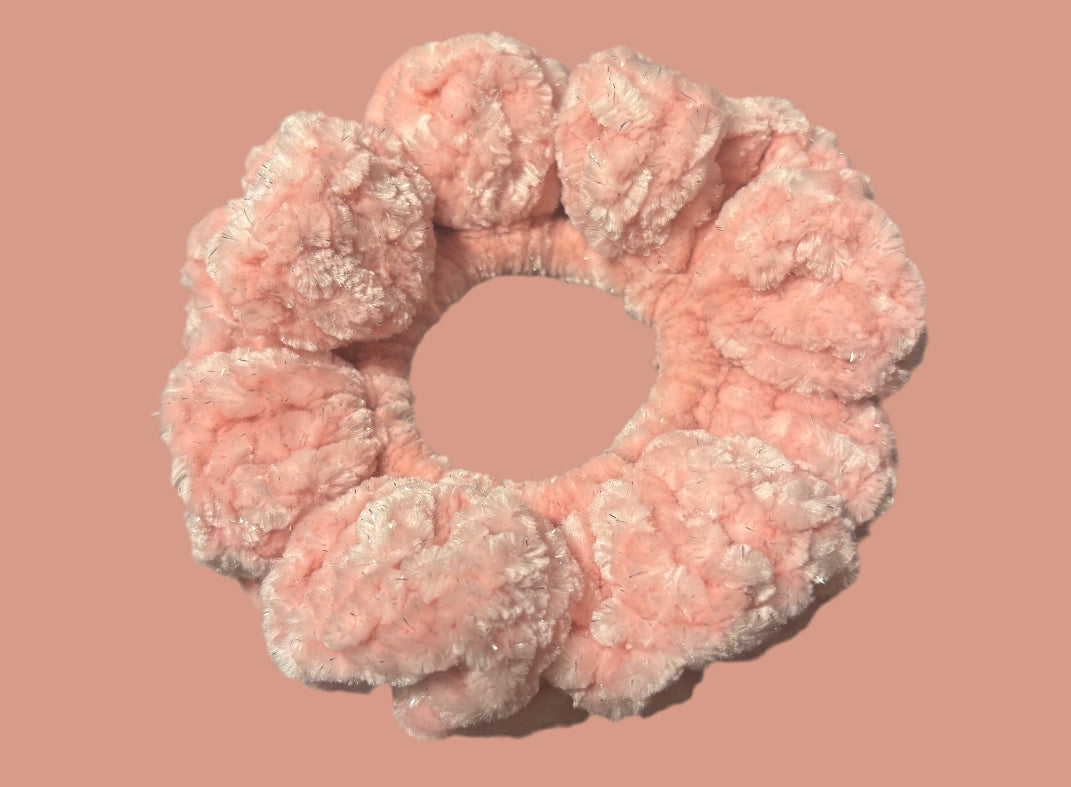 Velvet scrunchie