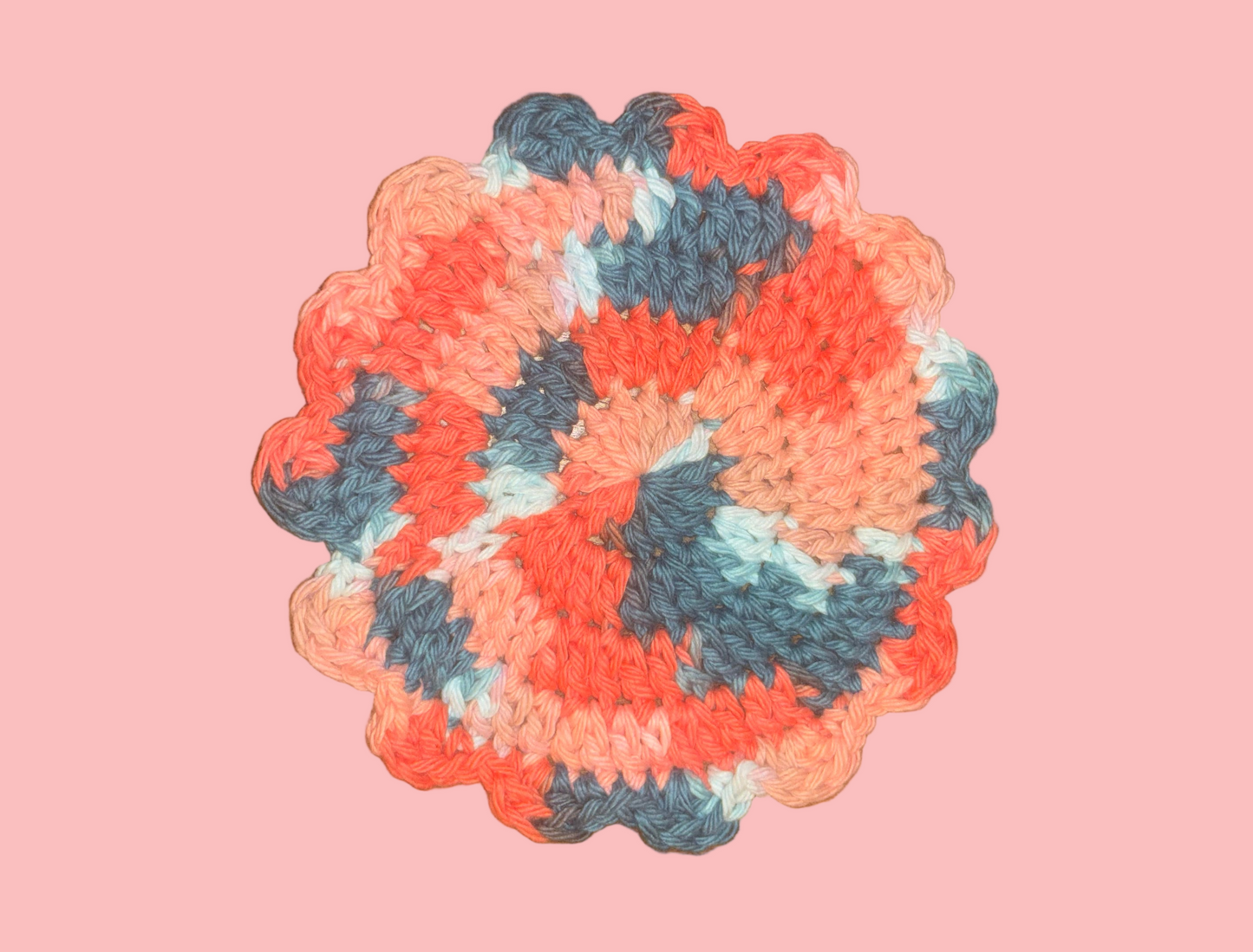 Large sunburst coasters set of 2