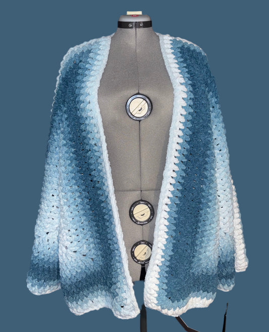 Blanket cardigan