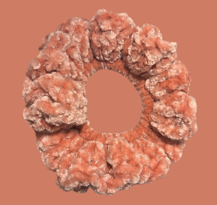 Velvet scrunchie