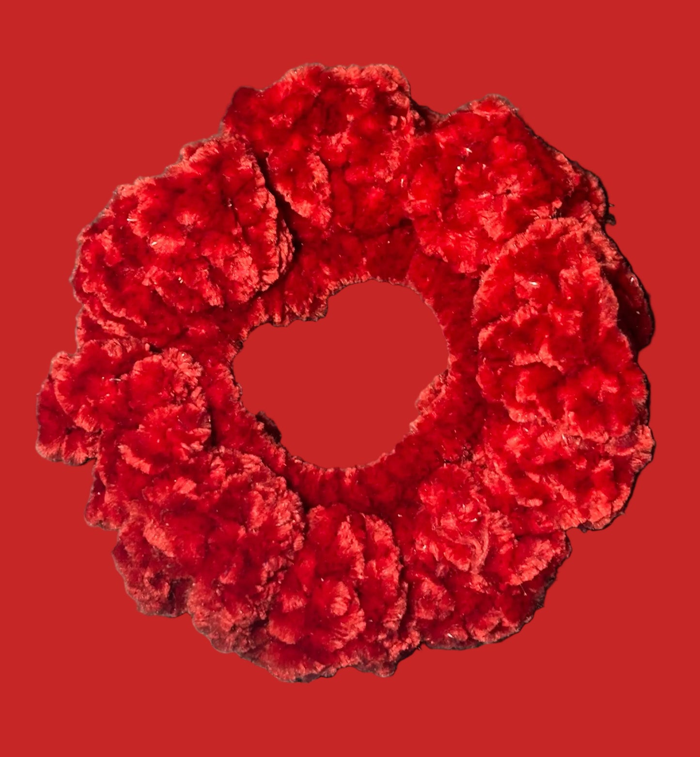 Velvet scrunchie