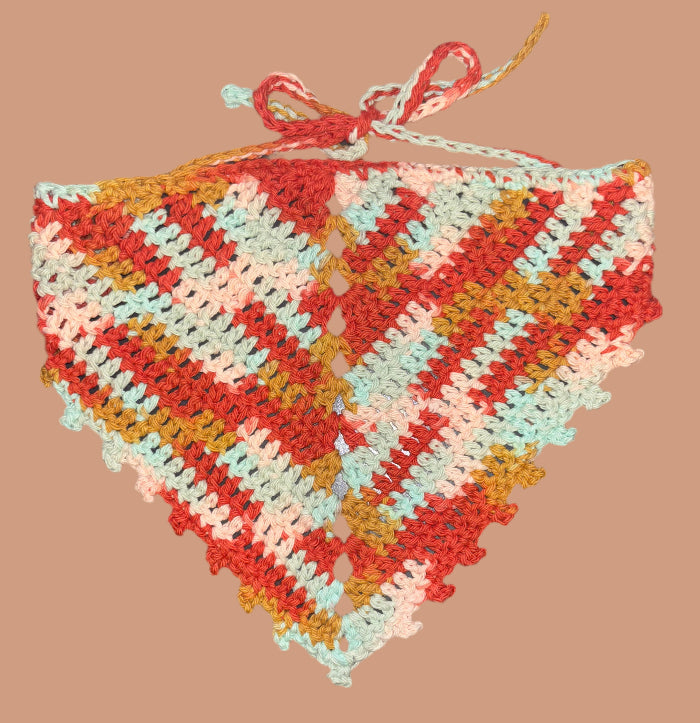 Crochet bandana