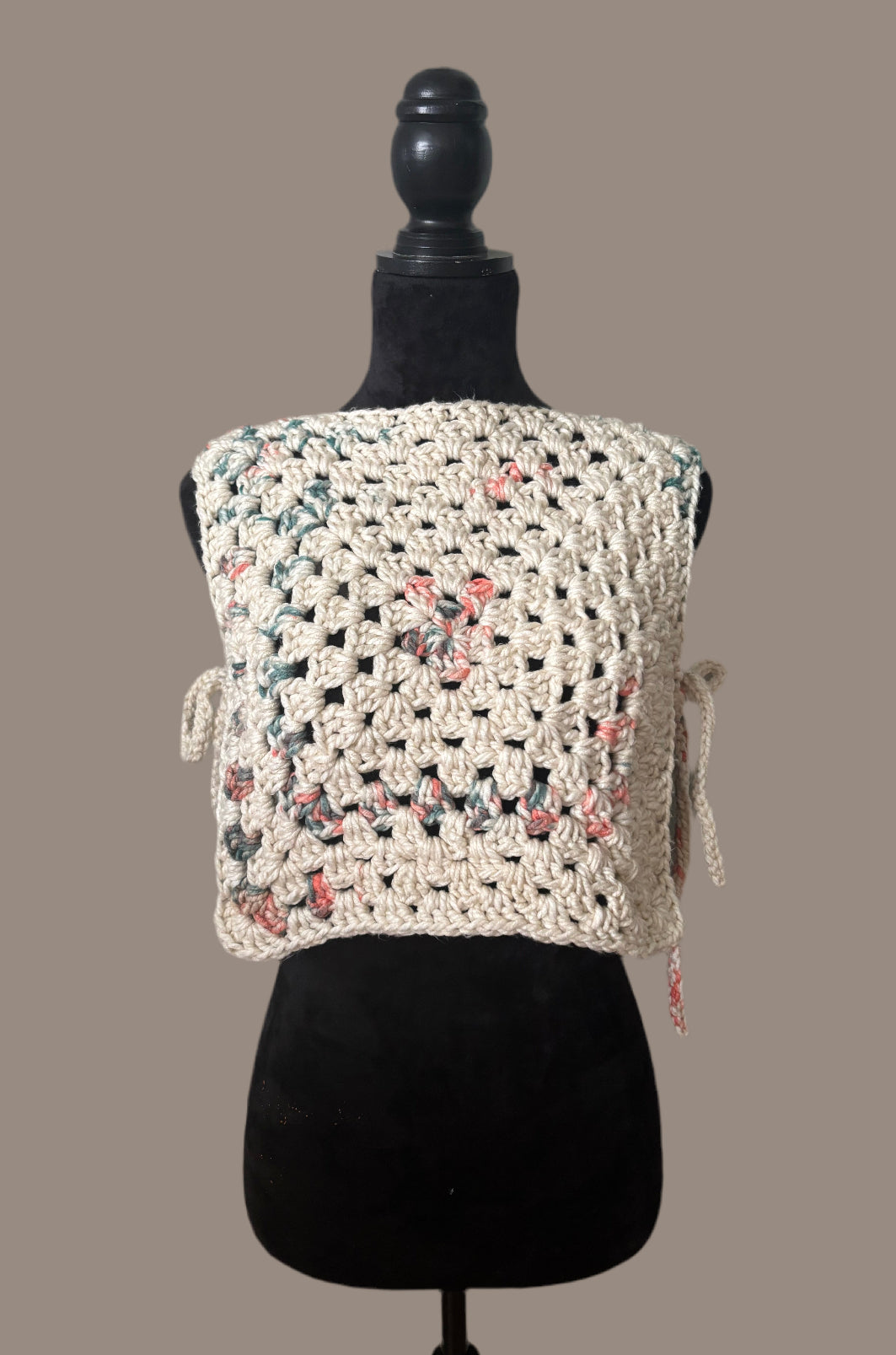 Granny tie top