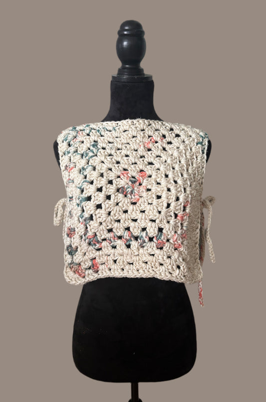 Granny tie top