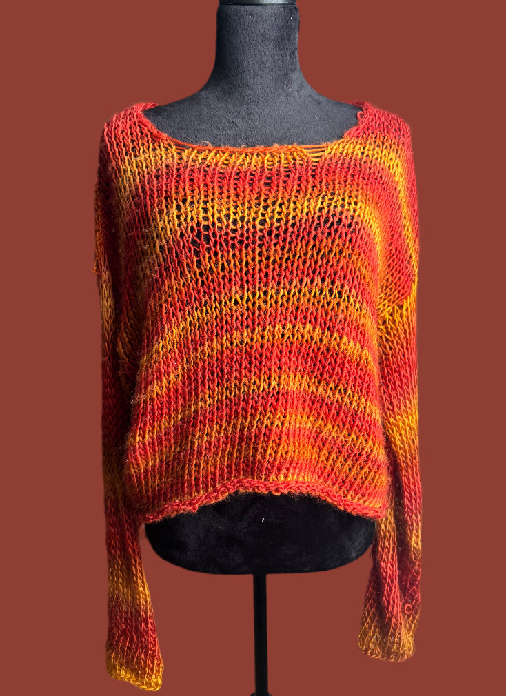 Loose knit top