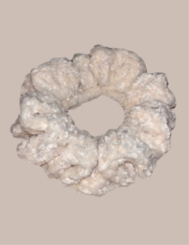 Velvet scrunchie