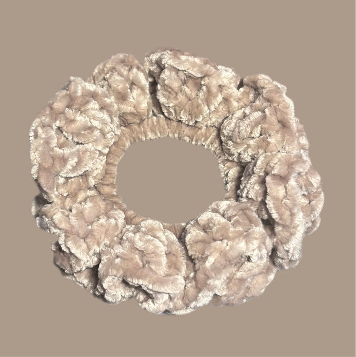 Velvet scrunchie