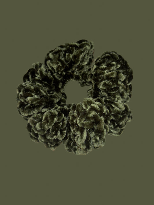 Velvet scrunchie