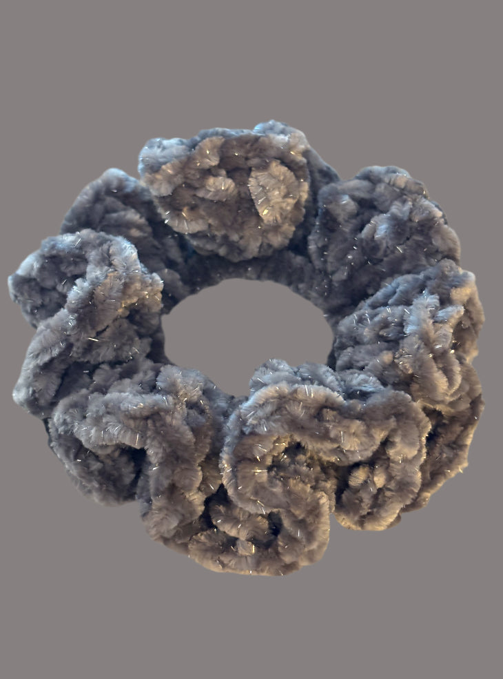 Velvet scrunchie