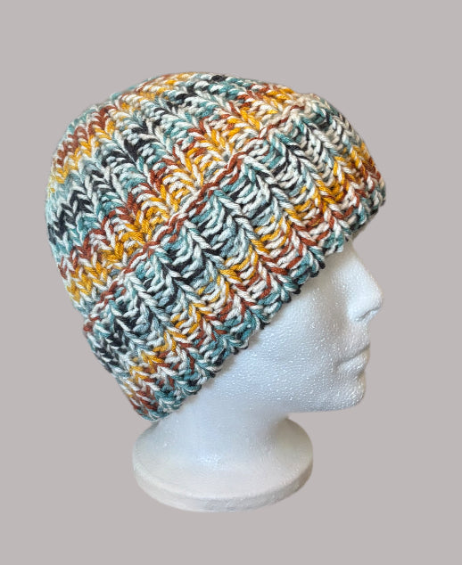 Windswept Wishes chunky knit beanie