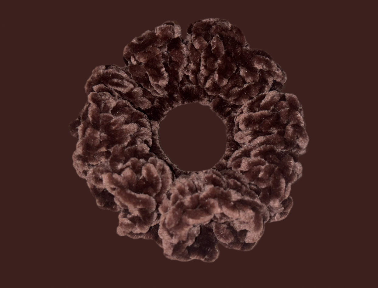Velvet scrunchie