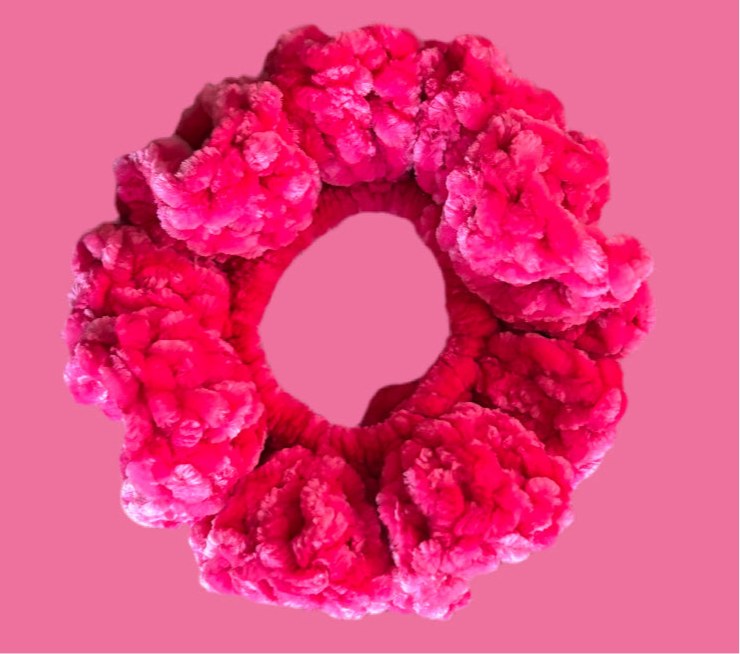 Velvet scrunchie