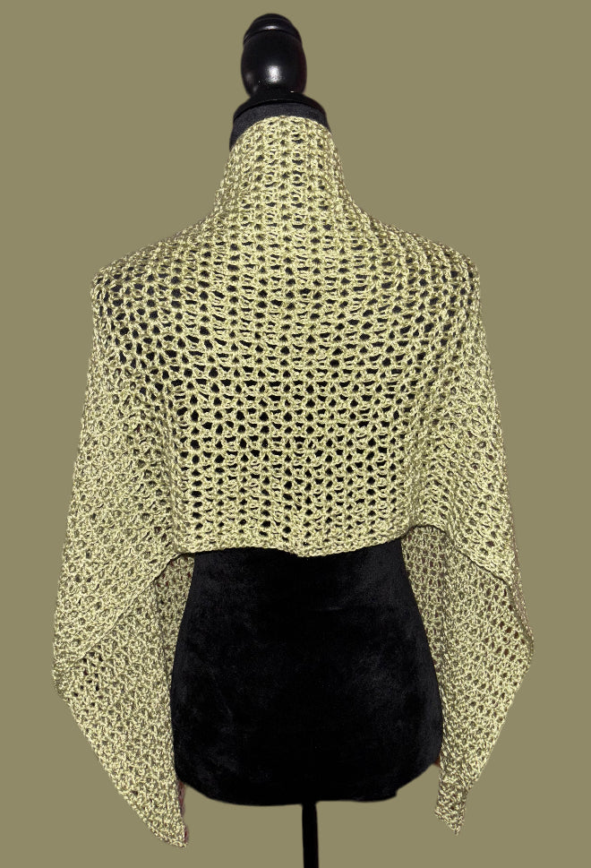 Wide Sage Scarf