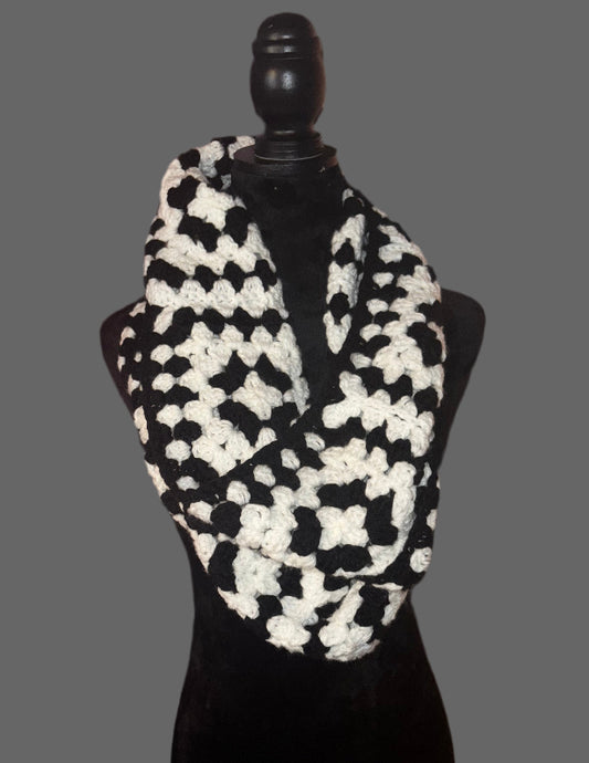 Granny Square Scarf