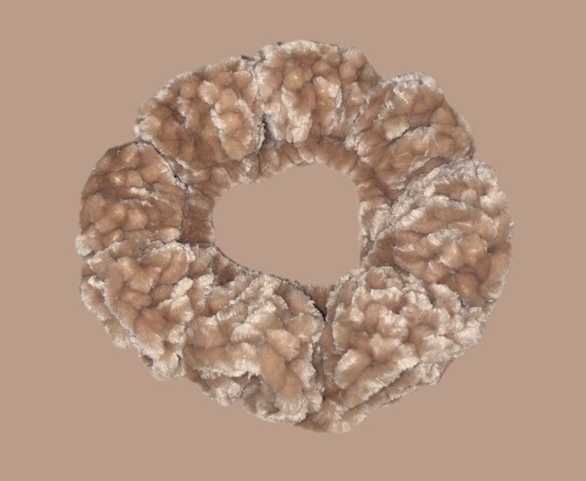 Velvet scrunchie