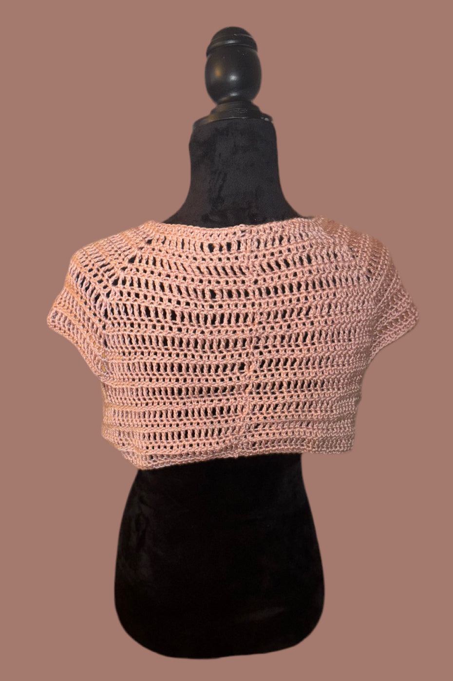 Rose cropped top