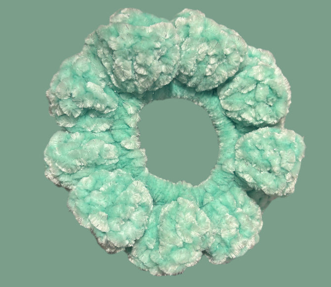 Velvet scrunchie