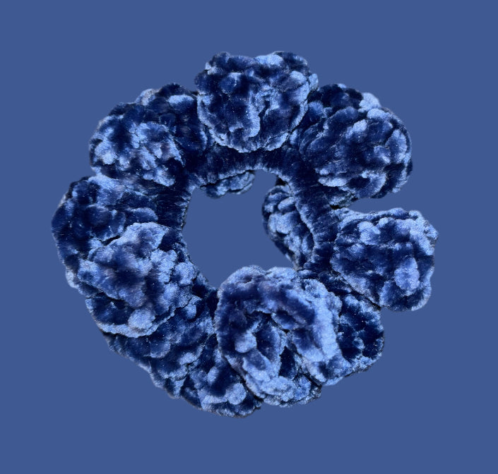 Velvet scrunchie