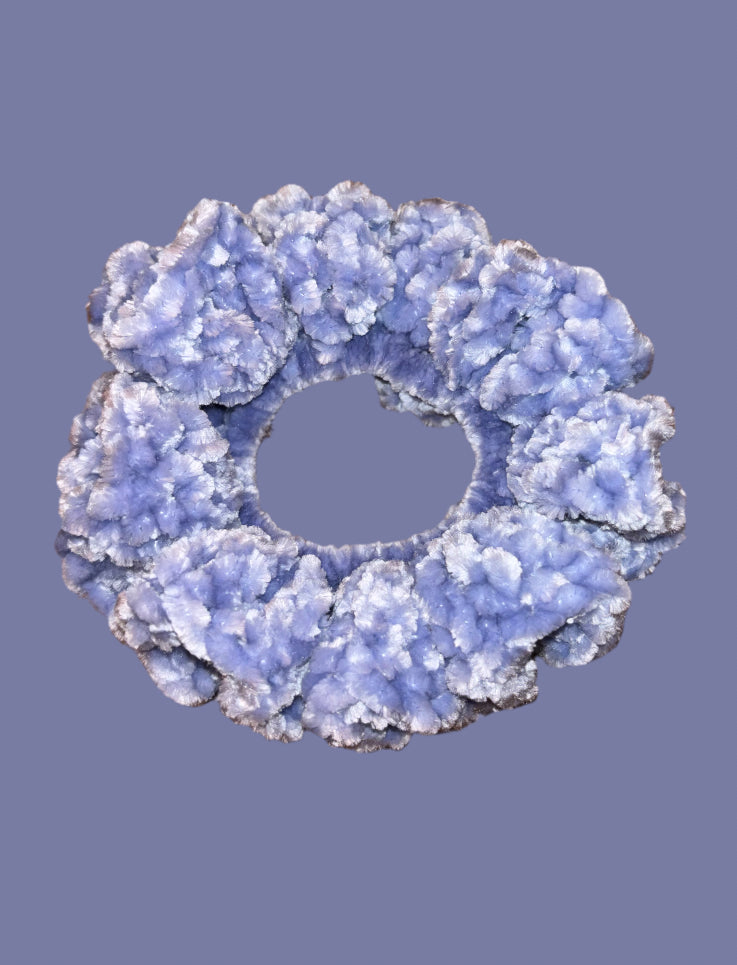 Velvet scrunchie