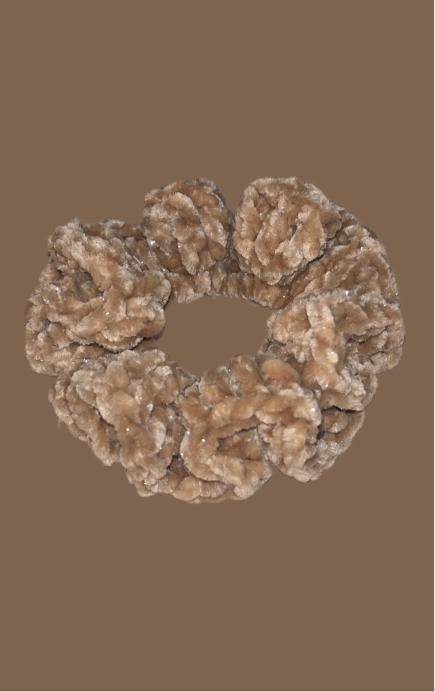 Velvet scrunchie