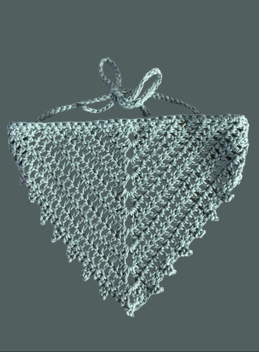 Crochet bandana
